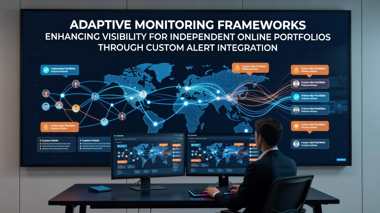 Adaptive Monitoring Frameworks Enhancing Visibility for Independent Online Portfolios Through Custom Alert Integration