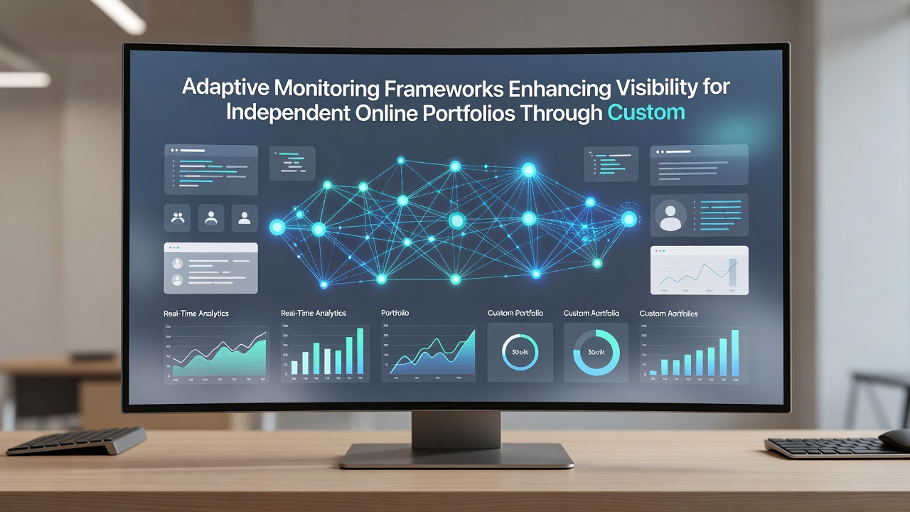 Custom alert configuration panel within an adaptive monitoring system for portfolio performance tracking